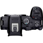 Top Side of Canon EOS R7 Body