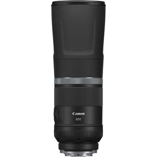 Front view of the Canon RF 800mm f/11 IS STM Mirrorless Lens
