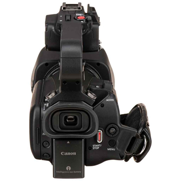 Rear Side of the Canon XA40 4K UHD Professional Camcorder