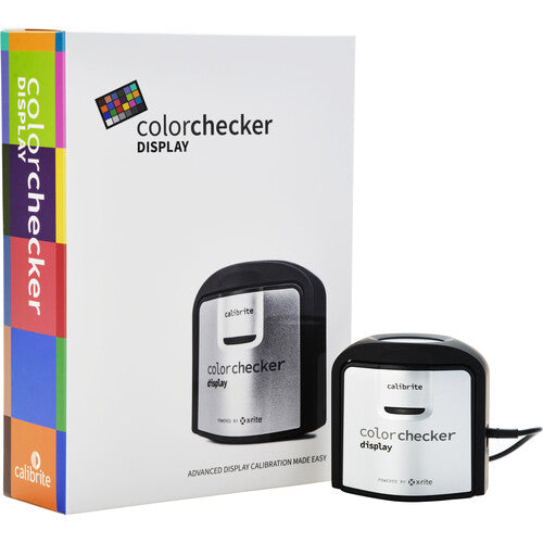 Packaging and Contents of Calibrite Colorchecker Display