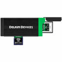 Delkin USB 3.2 CFexpress Type B & SD UHS-II Memory Card Reader