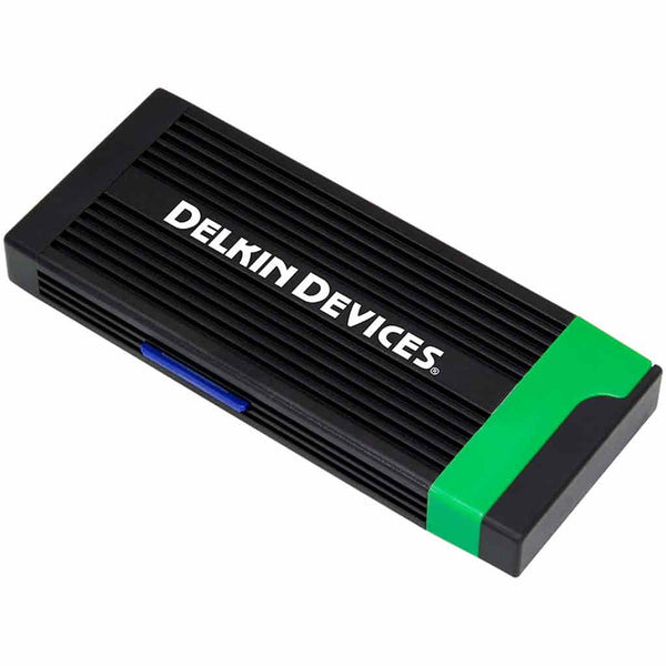 Delkin USB 3.2 CFexpress Type B & SD UHS-II Memory Card Reader