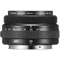 Top Side of Fujifilm GF 50mm f/3.5 R LM WR Lens