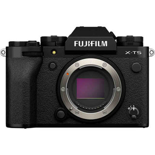 Front Side Showing the XF Mount of the Fujifilm X-T5 Body Black