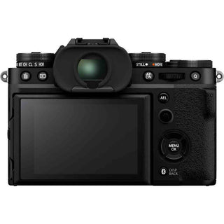 Rear Side of the Fujifilm X-T5 Body Black