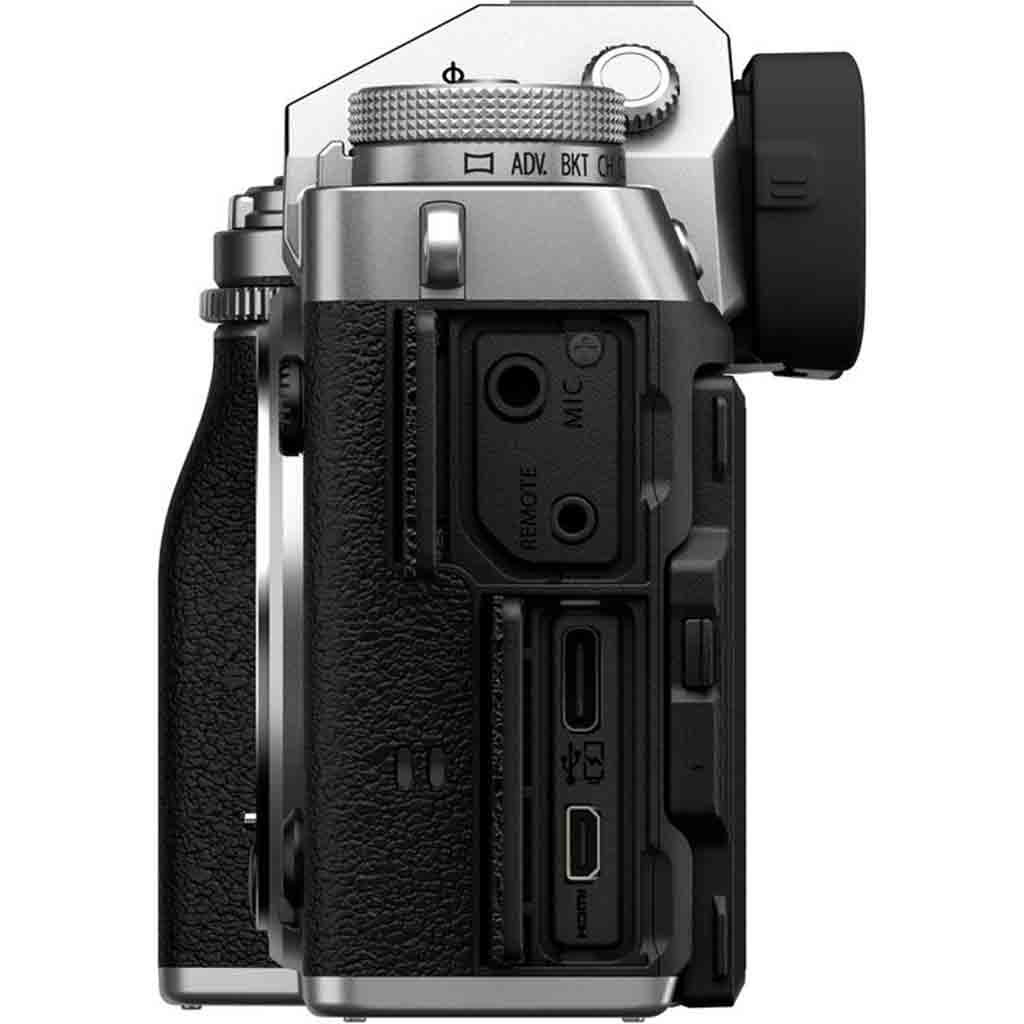 Fujifilm X-T5 Mirrorless Camera Body Silver | Rockbrook Camera