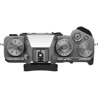 Top Side of the Fujifilm X-T5 Body Silver
