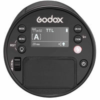 Rear Control Panel of Godox AD100Pro Pocket Flash