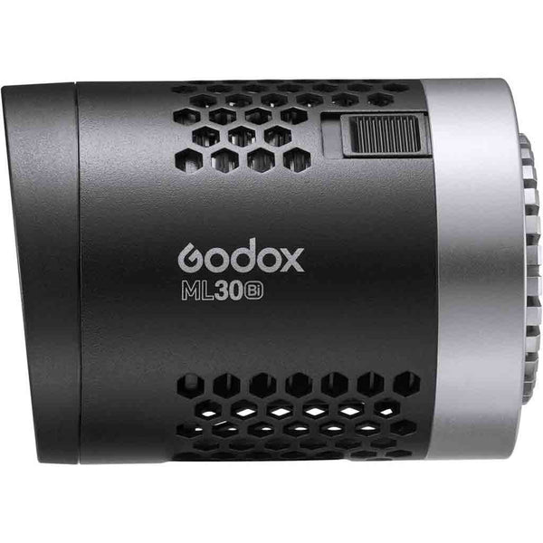 Side view of Godox ML30Bi Bi-Color LED