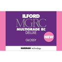 ILFORD MULTIGRADE RC V 8X10 GLOSSY PAPER, 100 SHEETS