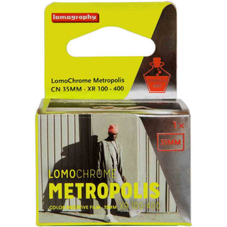 Packaging for Lomography Lomochrome Metropolis 100-400 35mm Film Roll 36 Exposures