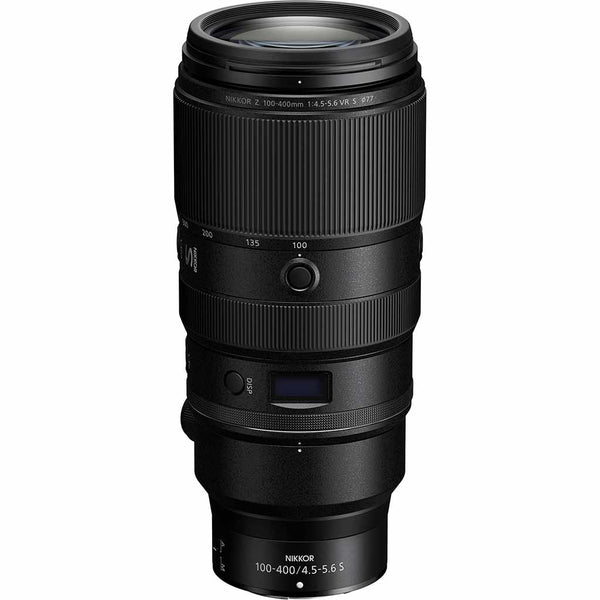 Top front view of Nikon NIKKOR Z 100-400mm f/4.5-5.6 S VR Lens
