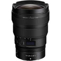 Top front view of the Nikon NIKKOR Z 14-24mm f/2.8 S Lens