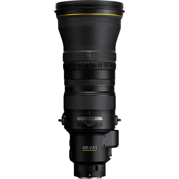 Front view of Nikon NIKKOR Z f/2.8 TC VR S Lens