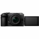 LCD Screen in Selfie Mode of the Nikon Z30 16-50mm VR Lens Kit