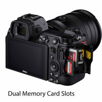 Dual memory card slots of Nikon Z6 II