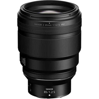 Top Side of the Nikon Z 85mm f/1.2 S Lens