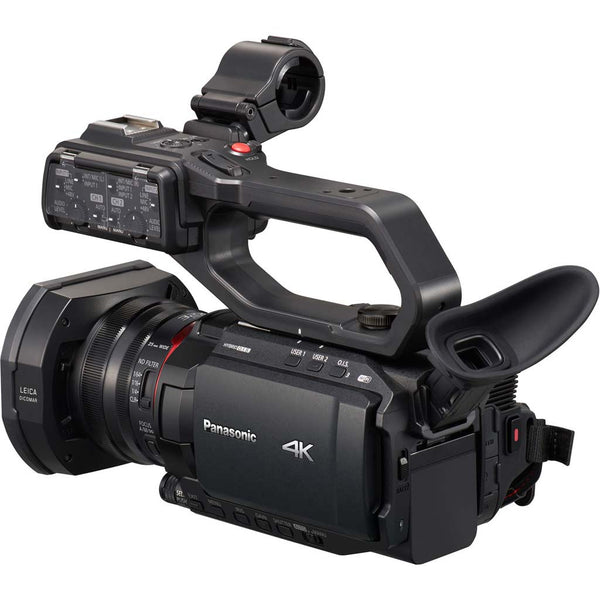 Panasonic HC-X2000 professional camcorder rear side view