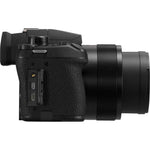 Port side of the Panasonic Lumix FZ1000 Mark II Camera