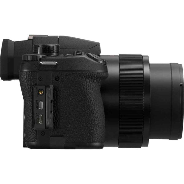 Port side of the Panasonic Lumix FZ1000 Mark II Camera