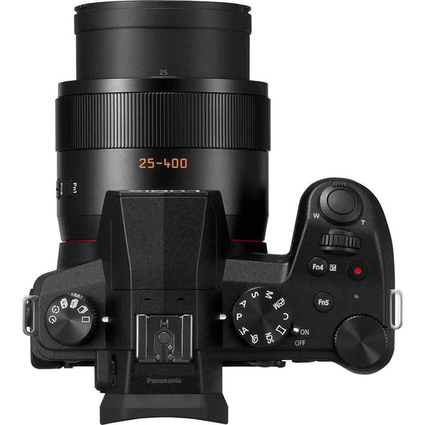 Top view of the Panasonic Lumix FZ1000 Mark II Camera