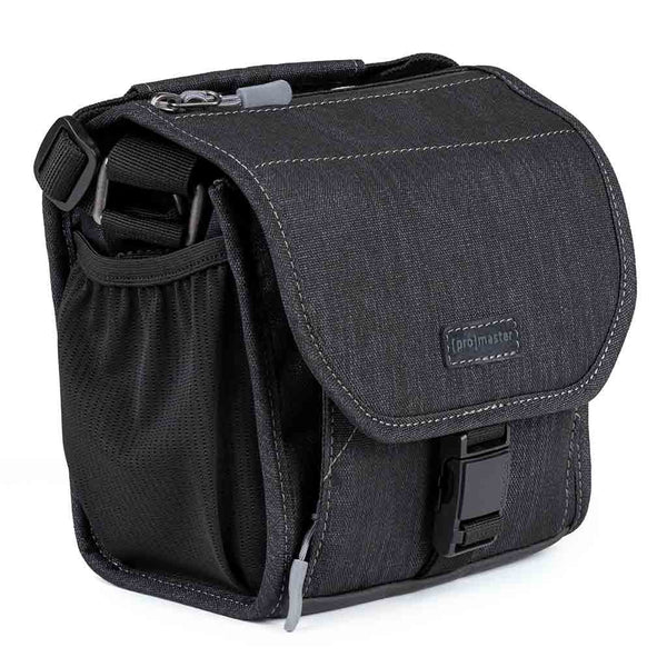 Dual Mesh Side Pockets of the Promaster Blue Ridge Bag Extra Small