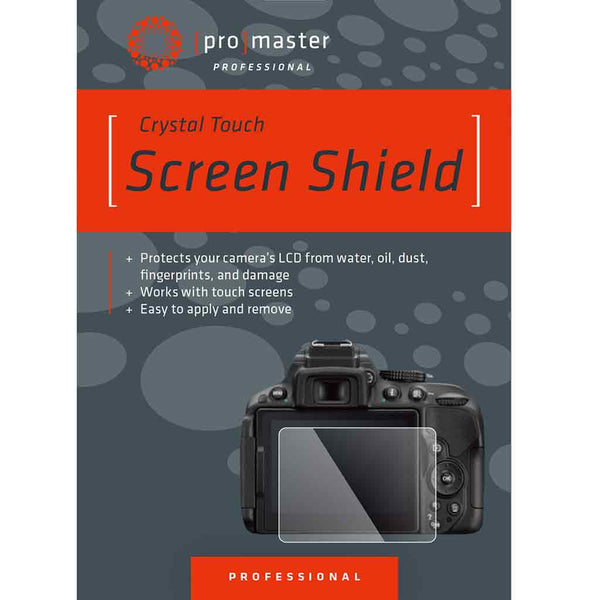 Promaster Crystal Screen Protector - CANON M50, M50 MKII, GX5 MKII, G9X MKII