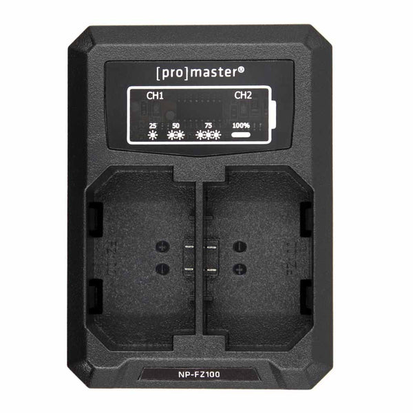 PROMASTER DUALLY USB CHARGER SONY NP-FZ100