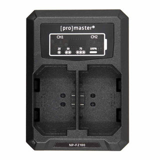 Promaster Dually USB Charger Sony NP-FZ100