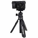 Compact Mirrorless Camera Attached to Promaster Hitchhiker XL Tripod