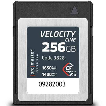 PROMASTER VELOCITY CINE CFEXPRESS TYPE B 256GB MEMORY CARD