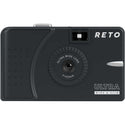 Front Side of Reto Project Ultra Wide & Slim Film Camera Black