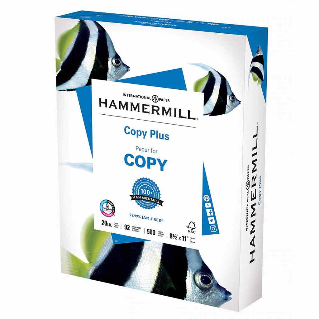 Hammermill 500 Sheets 8.5 x 11 Multipurpose Paper - Riaz Computer