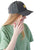 Side Worn of Rockbrook Camera Cap Gray