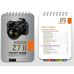 Table of Contents of the Rocky Nook Pocket Guide for the Nikon Z7 II