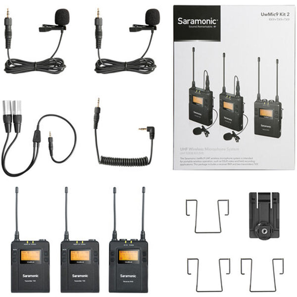 SARAMONIC UMIC9 DUAL LAV MICROPHONE KIT