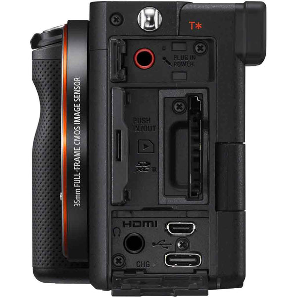 ports on the Sony Alpha A7c