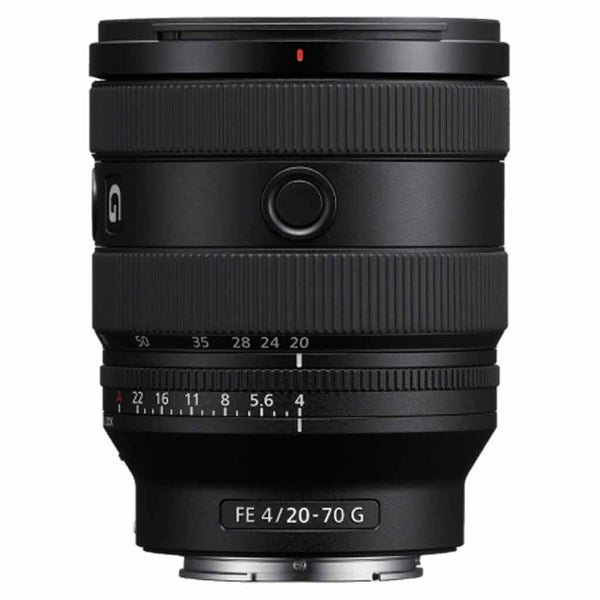 Top Side of the Sony 20-70mm F4 G