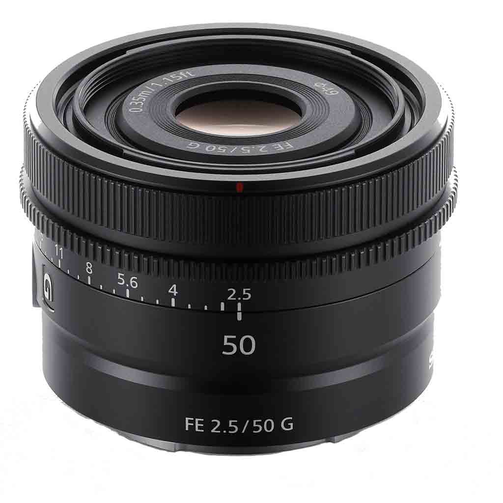 Sony FE 50mm f/ 2.5 G Lens | Rockbrook Camera