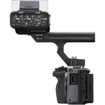 XLR Audio Controls of the XLR-H1 Handle for the Sony FX30 Cine Camera