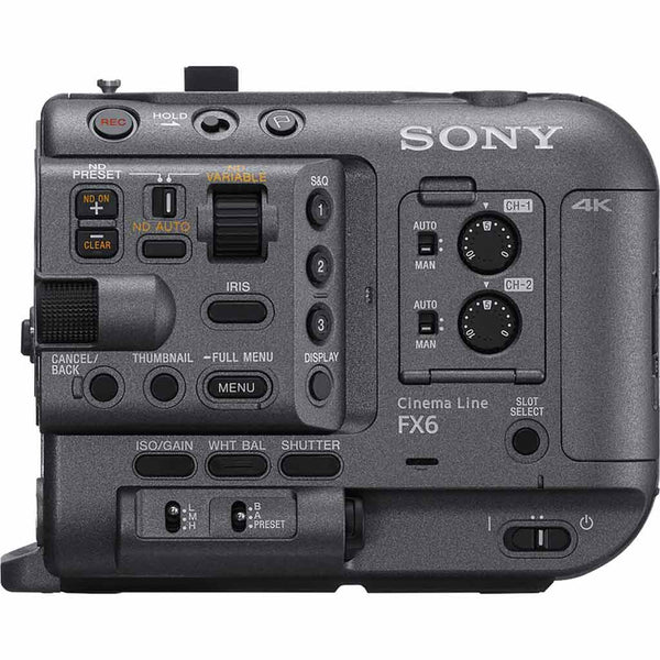 Sony FX6 Cinema Camera