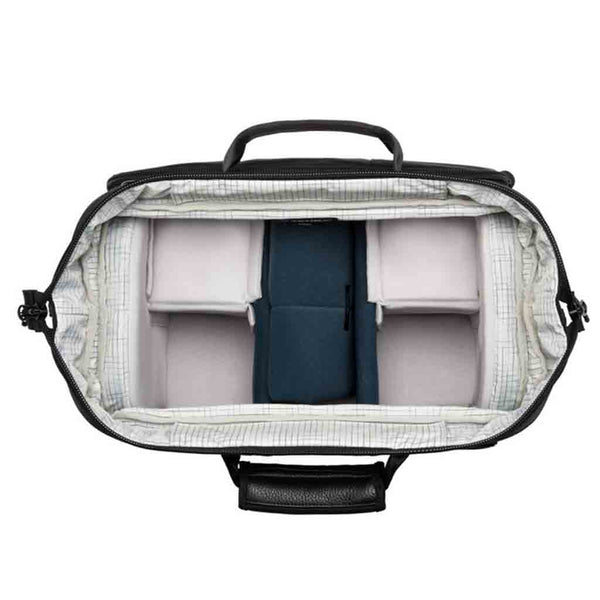 Empty Camera Compartment of the Tenba Cinelux 16 Shoulder Bag
