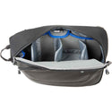 Camera Compartment  of the Think Tank Turnstyle 20 V2.0 Charcoal Sling Bag