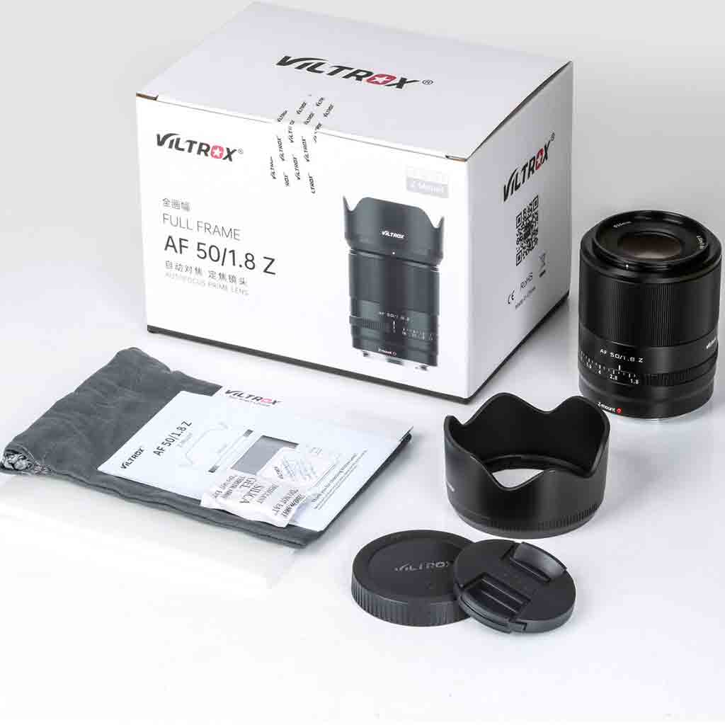 Viltrox 50mm f/1.8 Full-Frame Z Mount Lens for Nikon | Rockbrook