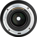 Rear Element, Z Mount, Firmware Micro USB Port of the Viltrox 85mm F1.8 Z for Nikon 