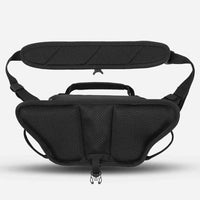 Rear Side Padding of Shoulder Strap & Camera Compartment of the Wandrd Roam Sling 3L black