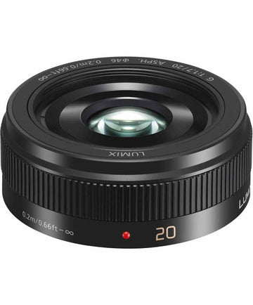 PANASONIC 20MM F/1.7 BLACK LENS