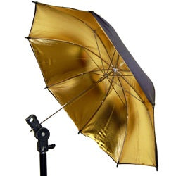 Promaster 30" Black & Gold Umbrella