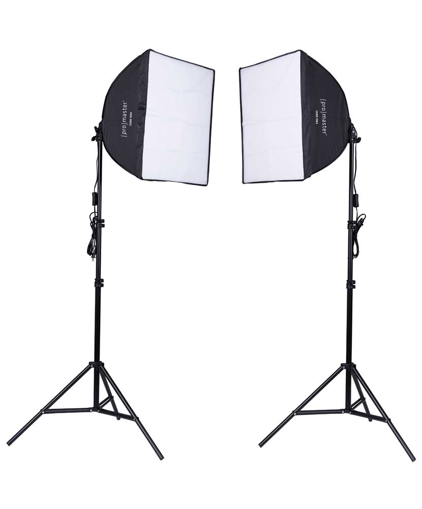 Promaster 2 Light LED Studio Kit | Rockbrook Camera