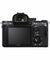 rear view with LCD screen and menu buttons Sony A7 III
